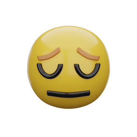 Cara molesta  3D Emoji