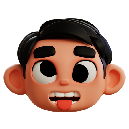 Emoji de cara feia  3D Icon