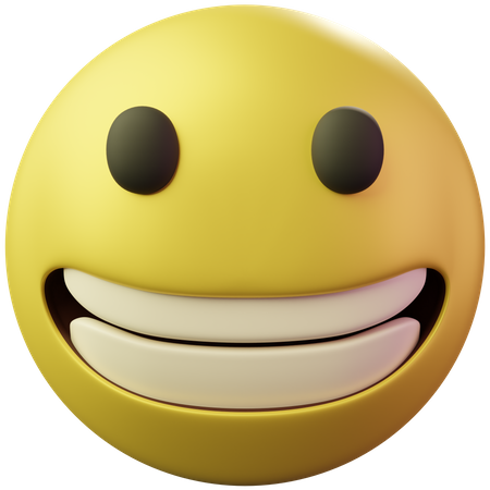 Cara feliz  3D Emoji