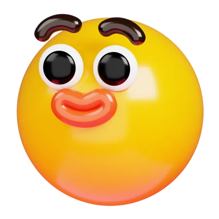 Emoji de cara feliz  3D Icon