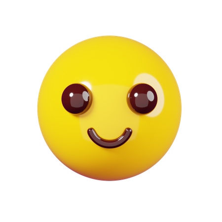 Emoji de cara feliz  3D Emoji