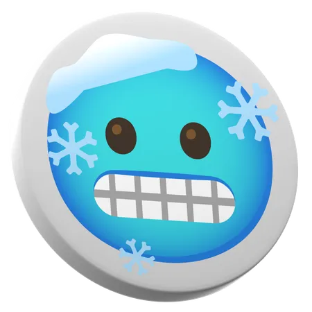 Cara fria  3D Icon