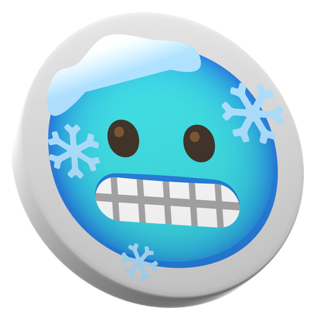 Cara fría  3D Icon