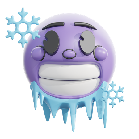 Cara fría  3D Icon
