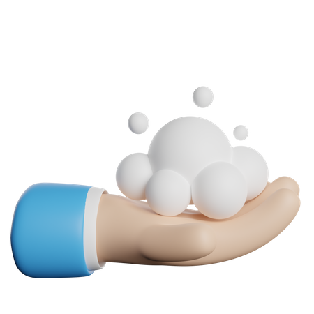 Cara lavada  3D Icon