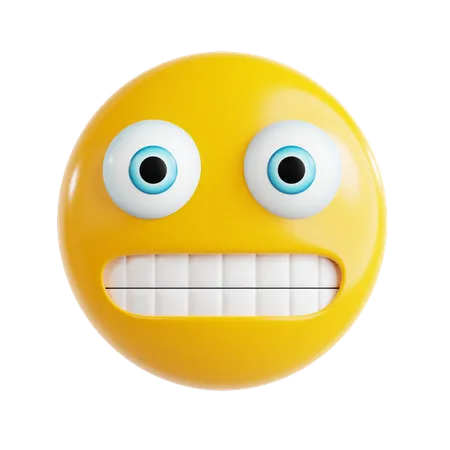 Emoji de cara haciendo muecas  3D Icon