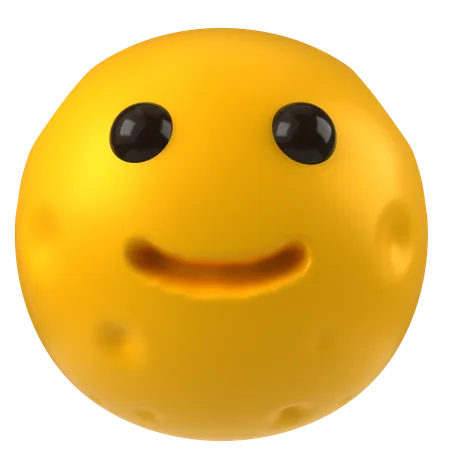 Cara sonriente  3D Icon