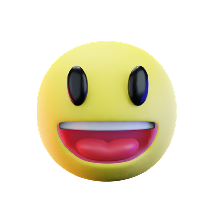 Emoji de cara sonriente  3D Icon