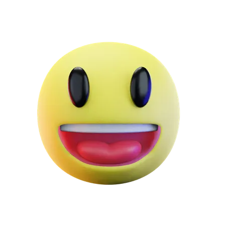 Emoji de cara sonriente  3D Icon