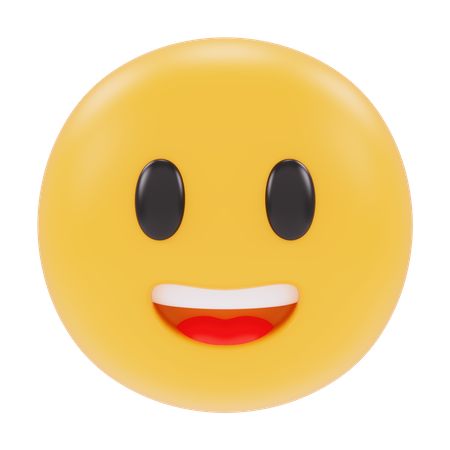 Cara de la sonrisa  3D Icon