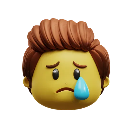 Emoji de cara triste  3D Icon