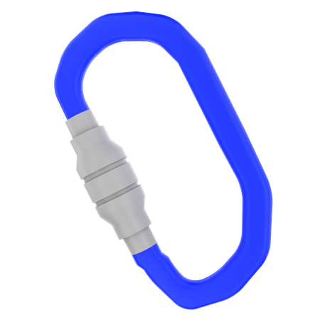 Carabiner  3D Icon