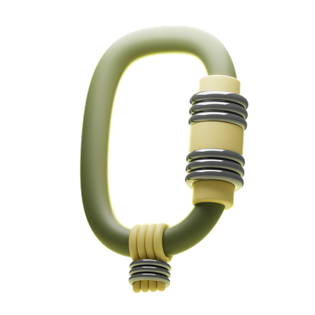 CARABINER  3D Icon