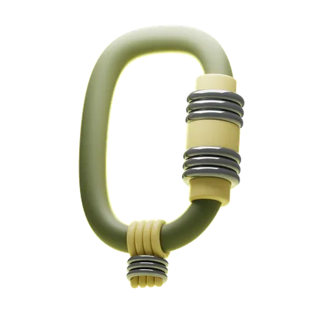 CARABINER  3D Icon