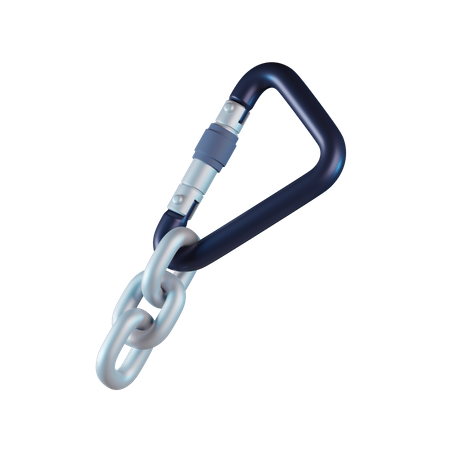 Carabiner  3D Icon