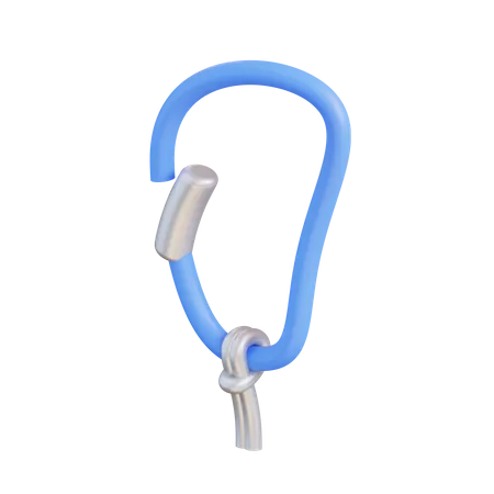 Carabiner  3D Icon