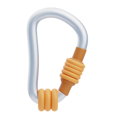 Carabiner  3D Icon