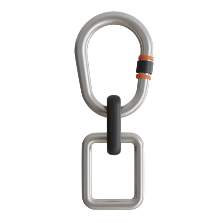 Carabiner  3D Icon