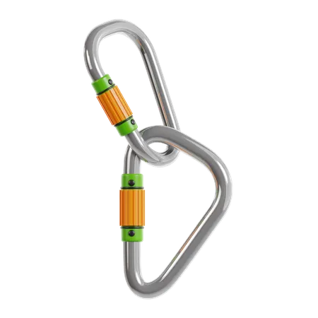 Carabiner  3D Icon