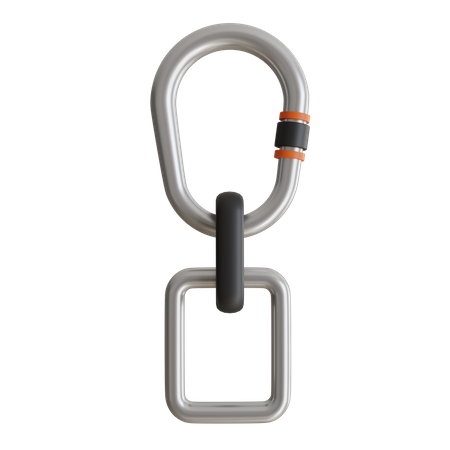 Carabiner  3D Icon