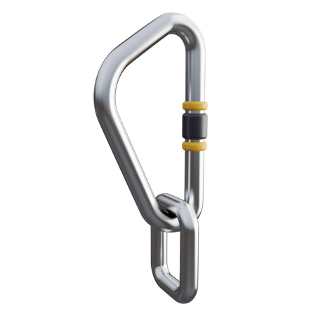 Carabiner 3D Icon