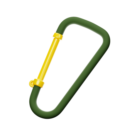 Carabiner  3D Icon