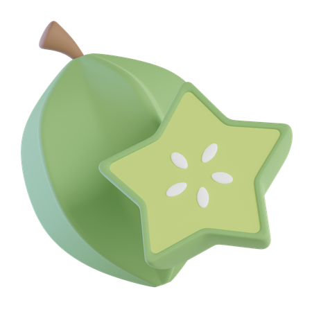 Carambola  3D Icon