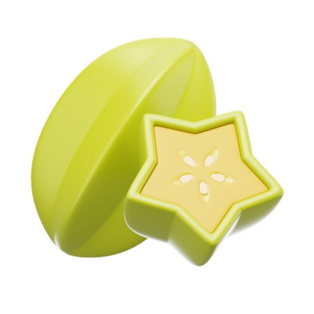 Carambola  3D Icon