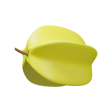 Fruta estrella  3D Illustration