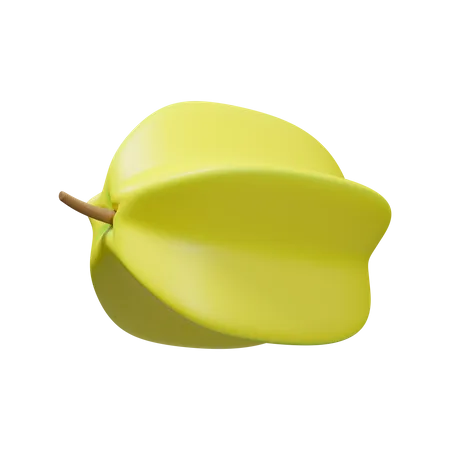 Fruta estrella  3D Illustration