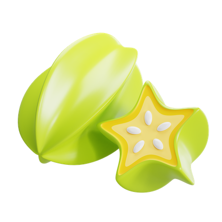 Fruta estrella  3D Icon