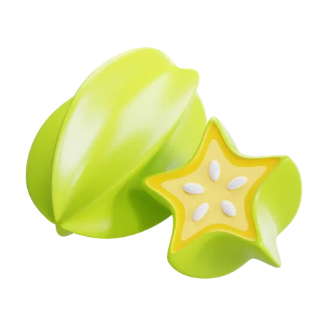 Fruta estrella  3D Icon