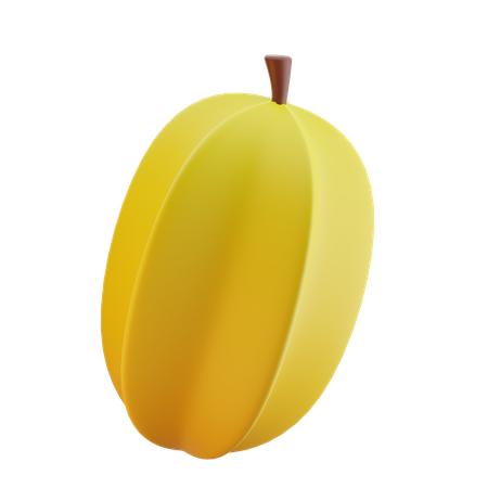 Fruta estrella  3D Icon