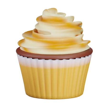 Caramel Cupcakes  3D Icon