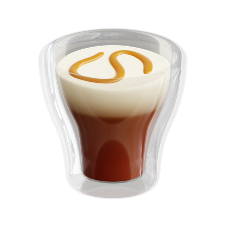 Caramel Macchiato  3D Icon