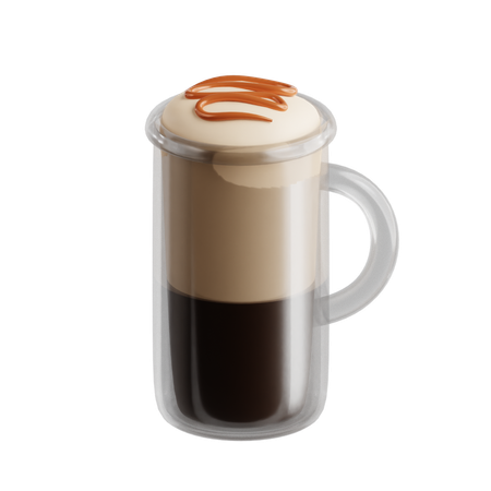 Caramel Macchiato  3D Icon