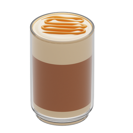 Caramel Macchiato  3D Icon