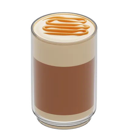 Caramel Macchiato  3D Icon