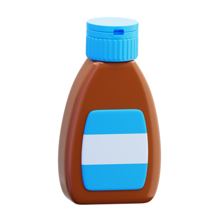 Caramel Sauce  3D Icon