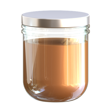 Sirop de caramel  3D Icon