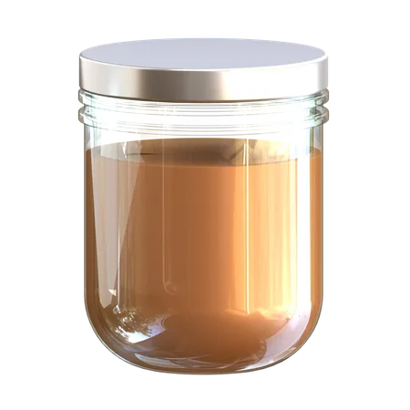 Sirop de caramel  3D Icon