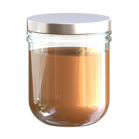 Caramel Syrup  3D Icon