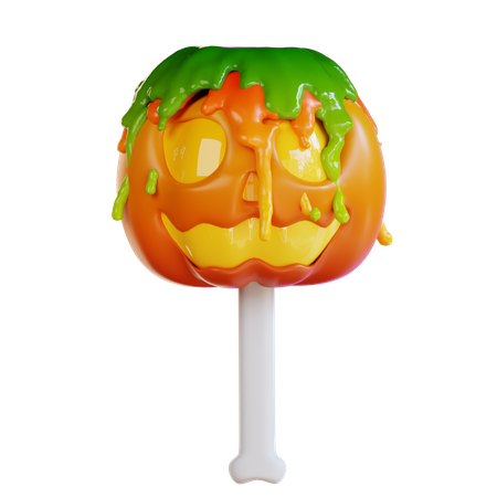 Caramelo de calabaza  3D Icon