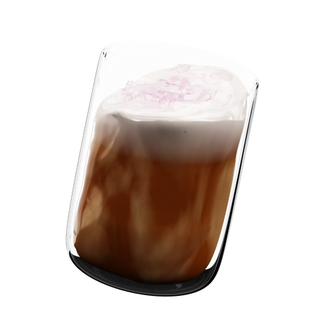 Machiato de caramelo  3D Icon