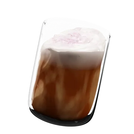 Machiato de caramelo  3D Icon