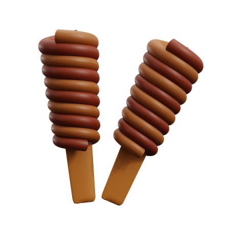 Remolino de caramelo  3D Icon