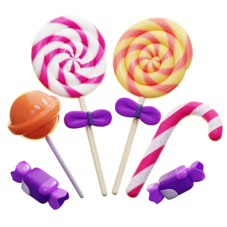 Dulces  3D Icon