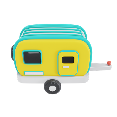 Caravan  3D Icon