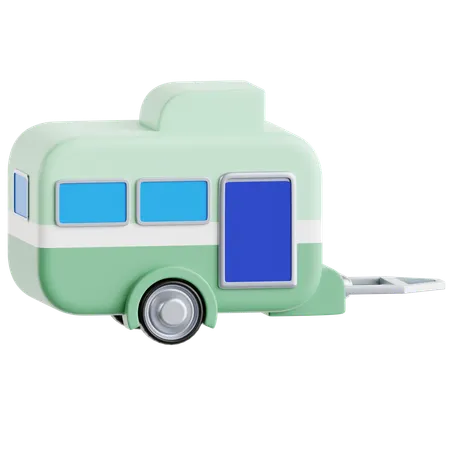 Caravan  3D Icon
