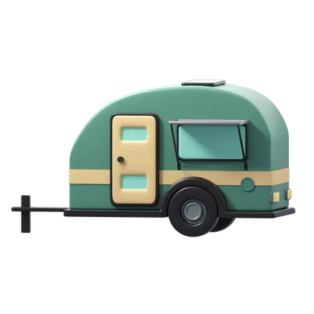 Caravan  3D Icon